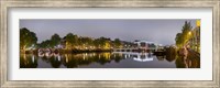 Framed Magere Brug, North Holland, Netherlands