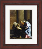 Framed Simeon with the Infant Jesus
