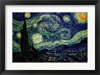 Framed Starry Night