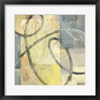 Ribbon Dance I Framed Print