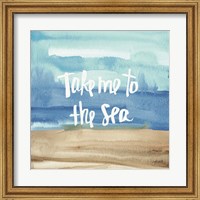 Framed Coastal Breeze Quotes II