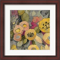 Framed Yellow Floral Duo II