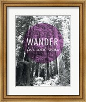 Framed Wander Far and Wide