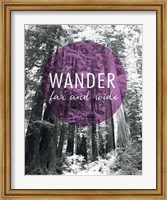 Framed Wander Far and Wide