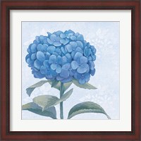 Framed Blue Hydrangea III Crop