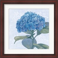 Framed Blue Hydrangea IV Crop