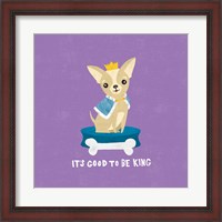 Framed Good Dogs Chihuahua Bright