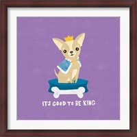 Framed Good Dogs Chihuahua Bright