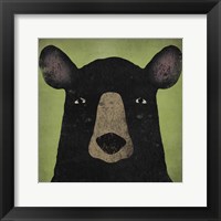 Framed Black Bear