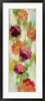 Coral and Emerald Garden II Framed Print