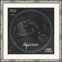 Framed Night Sky Aquarius