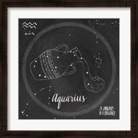 Framed Night Sky Aquarius