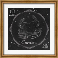 Framed Night Sky Cancer