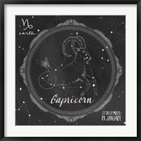 Framed Night Sky Capricorn