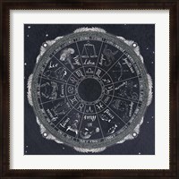 Framed Night Sky Zodiac