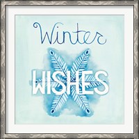 Framed Snowflake Sayings II