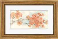 Framed Peach Blossom I