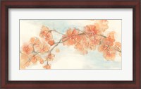 Framed Peach Blossom II
