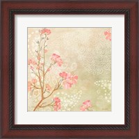 Framed Sweet Cherry Blossoms I