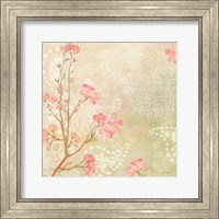 Framed Sweet Cherry Blossoms I