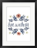 Flowers by Grace I Framed Print