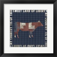 Fourth on the Farm Collection G. Framed Print