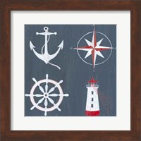 Framed Nautical Quadrant I