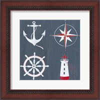 Framed Nautical Quadrant I