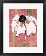 Acid Floral I Framed Print