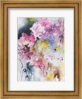 Framed Blooms Aquas III