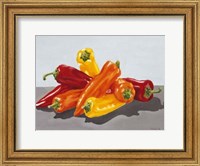 Framed Pepper Collection I
