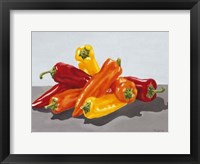 Pepper Collection I Framed Print