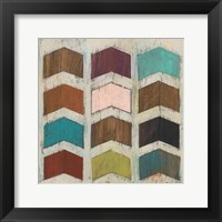 Chevron Matrix II Framed Print