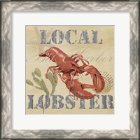 Framed Wild Caught Lobster