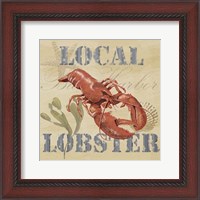 Framed Wild Caught Lobster