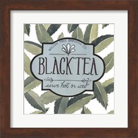 Framed Tea Label II