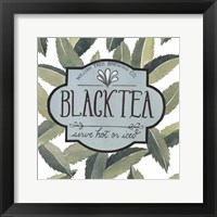 Framed Tea Label II