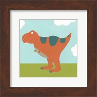 Framed Playtime Dino I