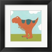 Playtime Dino I Framed Print