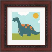 Framed Playtime Dino III
