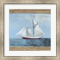 Framed Seagrass Nautical II