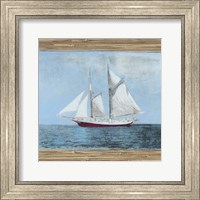 Framed Seagrass Nautical II