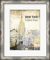 Framed New York Grunge II