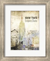 Framed New York Grunge II