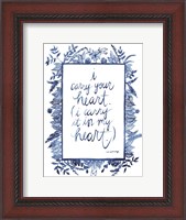 Framed Love Quote III