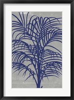 Chromatic Palms I Framed Print
