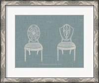 Framed Hepplewhite Chairs I