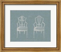 Framed Hepplewhite Chairs III
