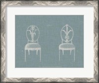 Framed Hepplewhite Chairs IV