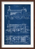 Framed Locomotive Blueprint I